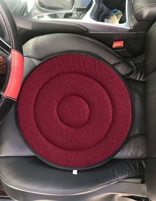 Load image into Gallery viewer, SpinEase™ 360° Rotating Memory Foam Seat Cushion – Sit, Swivel & Go with Zero Effort