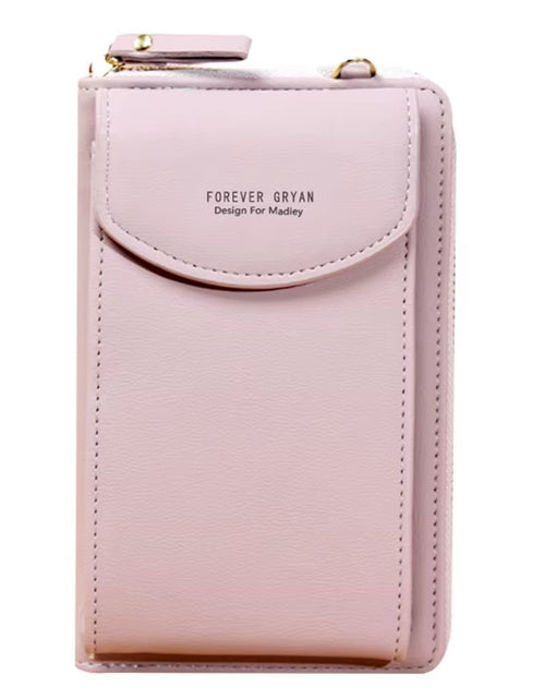 Load image into Gallery viewer, Elegance On-the-Go – Luxe PU Leather Crossbody Shoulder Bag with Phone & Card Organizer