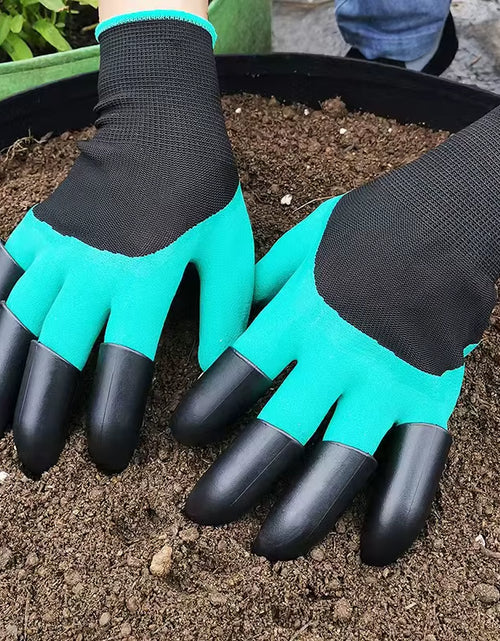 Load image into Gallery viewer, ClawMaster Garden Gloves – Digging & Planting Gloves with Non-Slip Grip and Built-In Claws