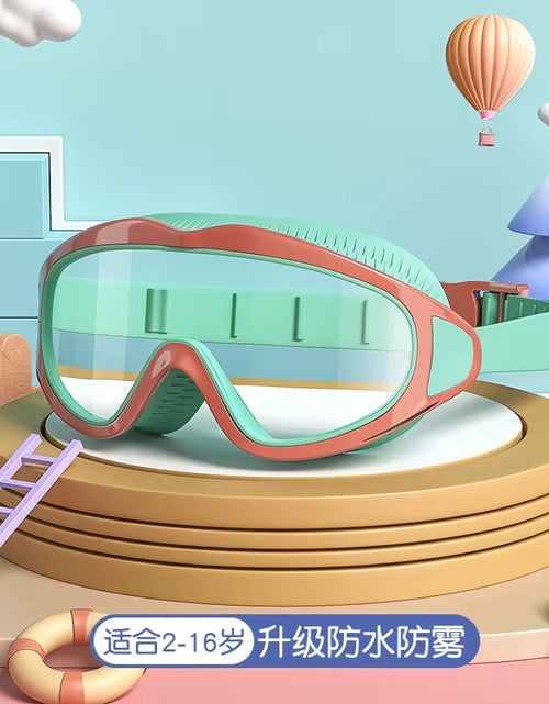 Load image into Gallery viewer, AquaChamp Kids Swim Set – Waterproof Anti-Fog Swimming Goggles & Cap with Protective Case