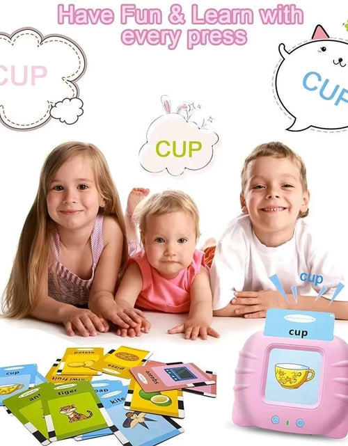 Load image into Gallery viewer, SmartSpeak Cards – Interactive Talking Flash Cards for Preschool Learning & Early Reading