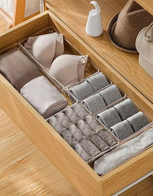Load image into Gallery viewer, ClearNest Organizer – Transparent Anti-Scratch Drawer Storage Box for Cosmetics, Office & Home
