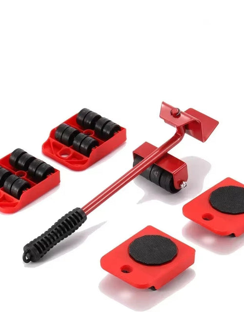 Load image into Gallery viewer, Lifter Wheels Mover Easy Moving Slider Tool Heavy Furniture Mover Roller Shifter Bar Hand Tools
