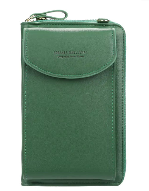 Load image into Gallery viewer, Elegance On-the-Go – Luxe PU Leather Crossbody Shoulder Bag with Phone & Card Organizer