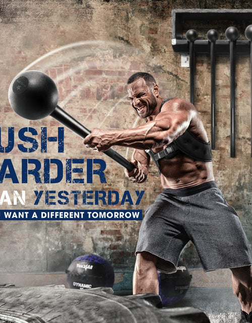 Load image into Gallery viewer, Steel Mace Bell for Strength Training - Support Full Body, Muscles, Shoulder, Grips & Forearms Workouts to Rehabilitation, Stretching 5, 7, 10, 15, 20, 25, 30Lb for Woman & Man