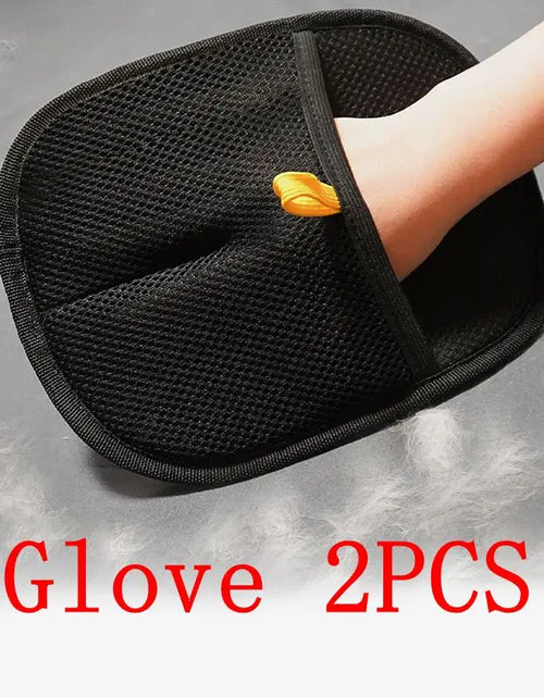 Load image into Gallery viewer, FurGone Duo Gloves – Double-Sided Electrostatic Pet Hair Removal & Grooming Gloves