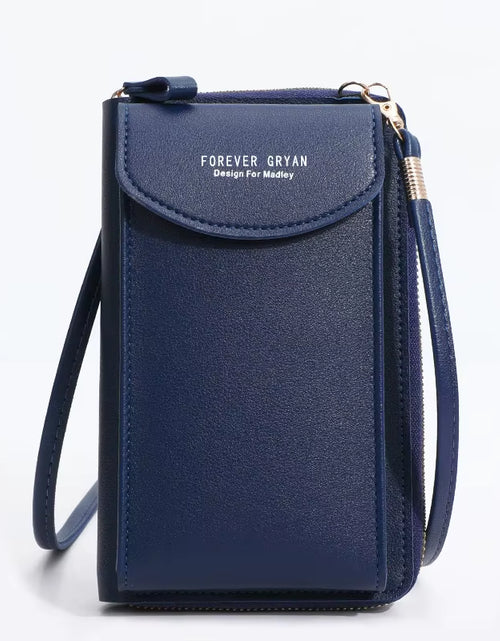 Load image into Gallery viewer, Elegance On-the-Go – Luxe PU Leather Crossbody Shoulder Bag with Phone & Card Organizer