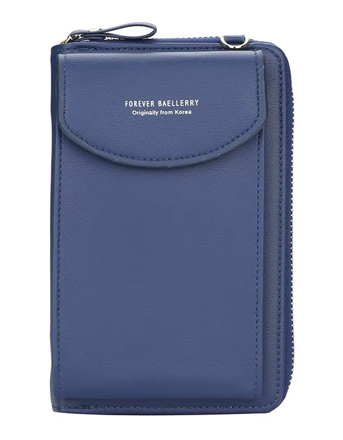 Load image into Gallery viewer, Elegance On-the-Go – Luxe PU Leather Crossbody Shoulder Bag with Phone & Card Organizer