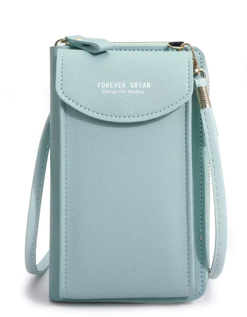 Load image into Gallery viewer, Elegance On-the-Go – Luxe PU Leather Crossbody Shoulder Bag with Phone & Card Organizer