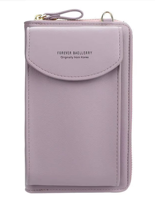 Load image into Gallery viewer, Elegance On-the-Go – Luxe PU Leather Crossbody Shoulder Bag with Phone & Card Organizer