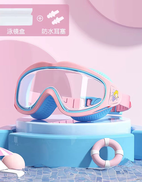 Load image into Gallery viewer, AquaChamp Kids Swim Set – Waterproof Anti-Fog Swimming Goggles & Cap with Protective Case