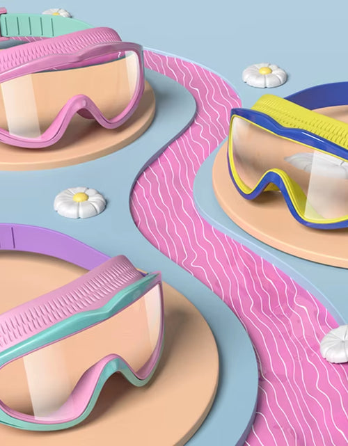 Load image into Gallery viewer, AquaChamp Kids Swim Set – Waterproof Anti-Fog Swimming Goggles & Cap with Protective Case