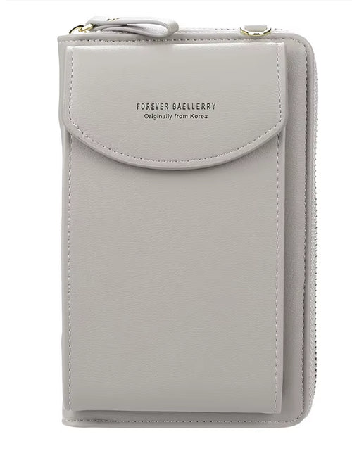 Load image into Gallery viewer, Elegance On-the-Go – Luxe PU Leather Crossbody Shoulder Bag with Phone & Card Organizer