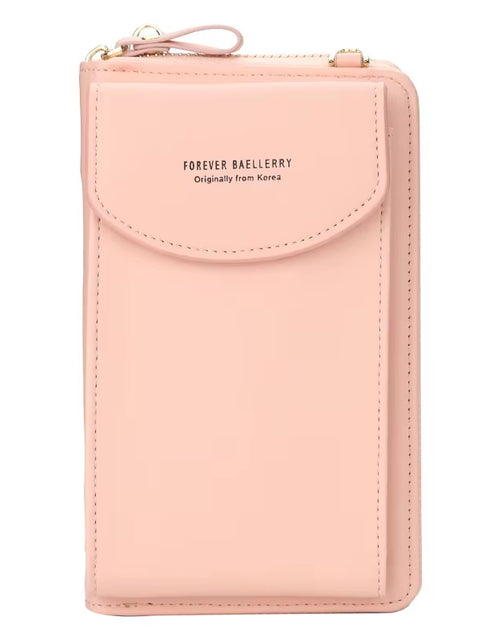 Load image into Gallery viewer, Elegance On-the-Go – Luxe PU Leather Crossbody Shoulder Bag with Phone & Card Organizer