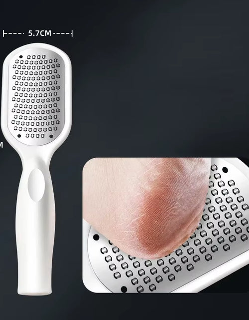 Load image into Gallery viewer, SilkyStep Pro – Double-Sided Stainless Steel Foot File for Callus & Dead Skin Removal