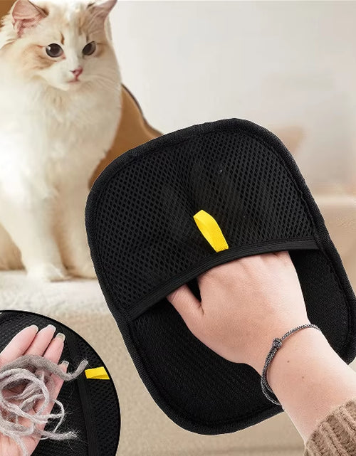 Load image into Gallery viewer, FurGone Duo Gloves – Double-Sided Electrostatic Pet Hair Removal & Grooming Gloves