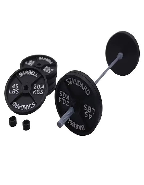 Load image into Gallery viewer, Barbell Pen Holder – Lift Your Desk Game!