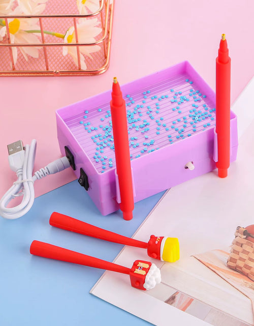 Load image into Gallery viewer, SparklePro Electric Diamond Painting Pen – Long-Lasting Vacuum Tool for Precision Crafting