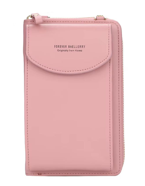 Load image into Gallery viewer, Elegance On-the-Go – Luxe PU Leather Crossbody Shoulder Bag with Phone & Card Organizer