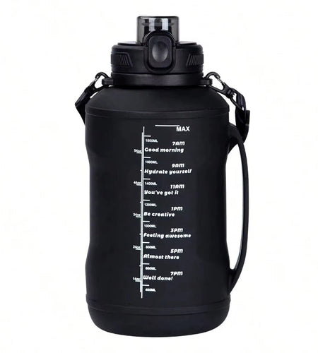 68OZ 2L Silicone Foldable Water Bottle Large Capacity Sports Water Cup with Handle Portable for Adult Gym Sports Outdoors