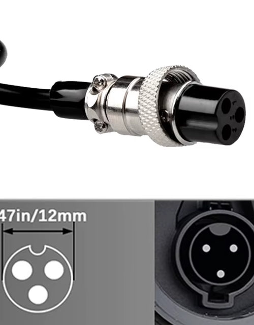 Load image into Gallery viewer, 67.2V 2A Lithium Battery Charger for 16S 60V Li-Ion Battery Pack Fast Charging 3Pin-Gx16 Connector Electric Bicycle Charger
