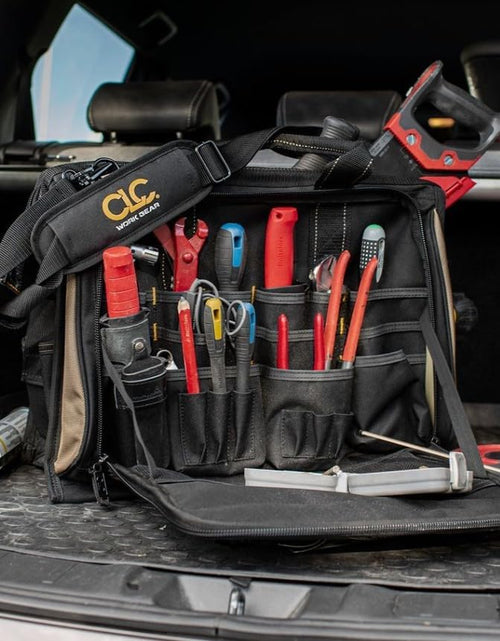 Load image into Gallery viewer, CLC  1539 Multi-Compartment 50 Pocket Tool Bag
