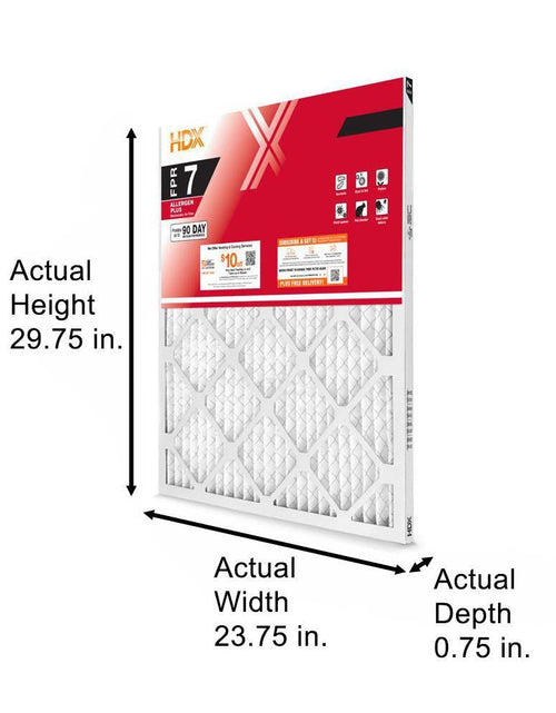 Load image into Gallery viewer, 18 In. X 18 In. X 1 In. Allergen plus Pleated Air Filter FPR 7, MERV 11
