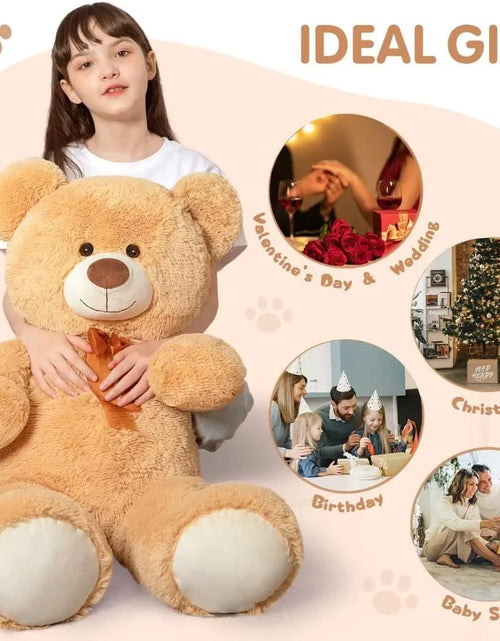 Load image into Gallery viewer, Giant Teddy Bear Stuffed Animal 3Ft
