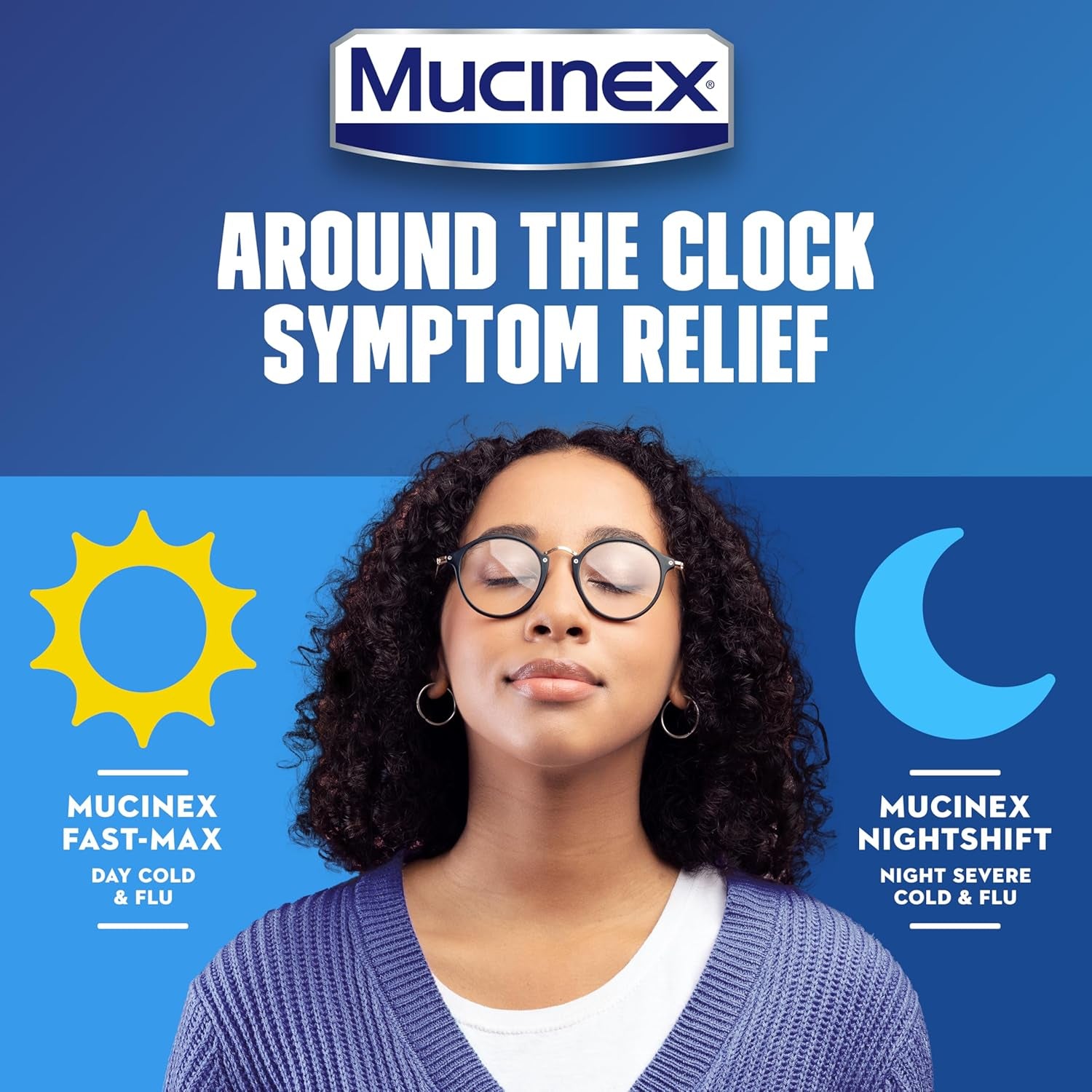 Maximum Strength  Fast-Max Day Cold & Flu & Nightshift Night Severe Cold & Flu All in One, Fast Release, Powerful Multi-Symptom Relief, 40 Caplets (24 Day Time + 16 Night Time)
