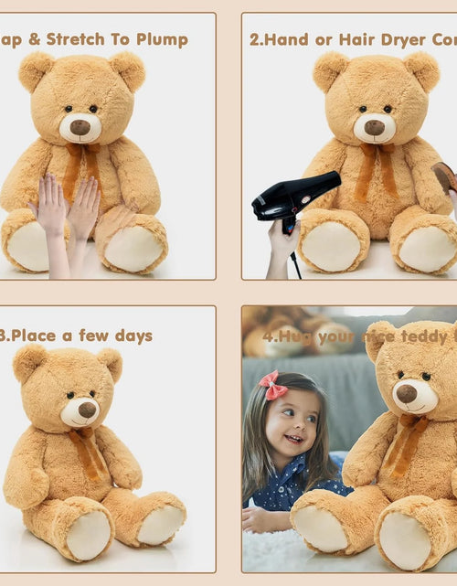 Load image into Gallery viewer, Giant Teddy Bear Stuffed Animal 3Ft
