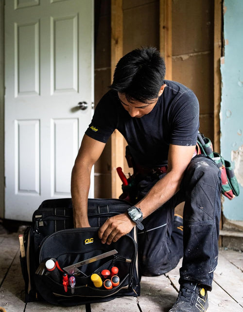 Load image into Gallery viewer, CLC  1539 Multi-Compartment 50 Pocket Tool Bag
