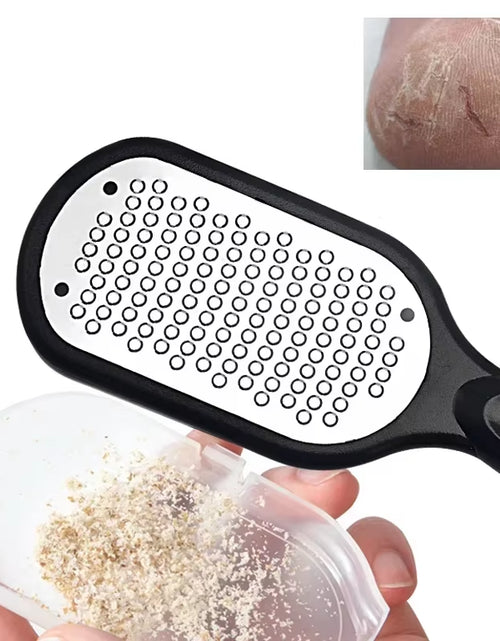 Load image into Gallery viewer, SilkyStep Pro – Double-Sided Stainless Steel Foot File for Callus &amp; Dead Skin Removal

