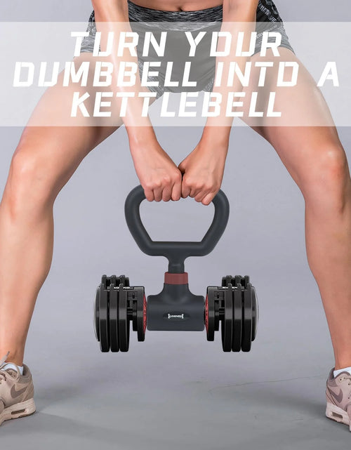 Load image into Gallery viewer, Barbell to Kettlebells Converter Adjustable 200 Lb
