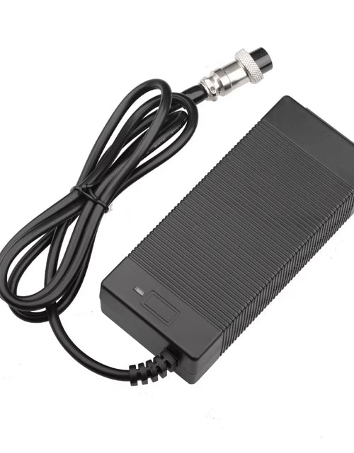 Load image into Gallery viewer, 67.2V 2A Lithium Battery Charger for 16S 60V Li-Ion Battery Pack Fast Charging 3Pin-Gx16 Connector Electric Bicycle Charger
