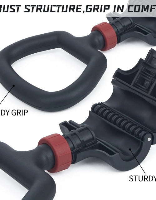 Load image into Gallery viewer, Barbell to Kettlebells Converter Adjustable 200 Lb
